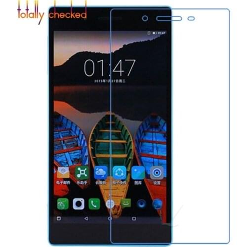 For Lenovo TAB3 Tab 3 7 730 730F 730M 730X TB3-730F TB3-730M 7.0" + Dust Stickers 2PCS 9H Tempered Glass Screen Protector Film