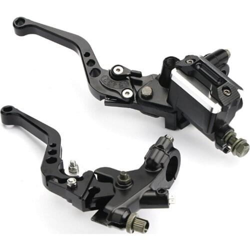 MagiDeal 7/8" 22mm Universal Motorcycle Brake Clutch Master Cylinder levers