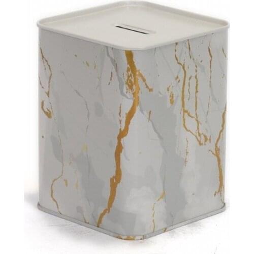 House in 1,6 Liter Metal Square Piggy Bank decorative objects Декоративные элементы Objetos decorativos