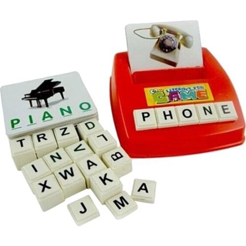 English Spelling Alphabet Letter Machine Educational Toys For Children Kids