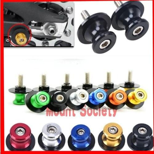 Oro forcellone sliders bobine m10 for kawasaki ninja zx6r zx7r zx9r zx10r zx12r zx14r z1000 z750 zzr600 zrx1100