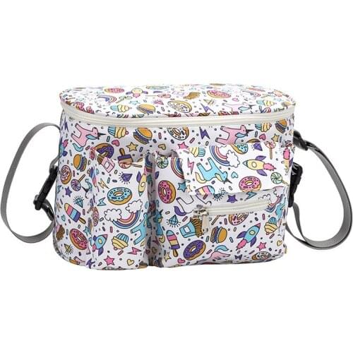 Outdoor Waterproof Baby Stroller Hanging Bag Multipurpose Infant Product Organizer Diapers Backpack