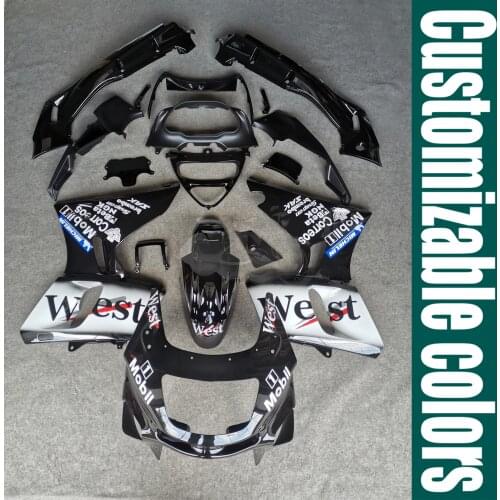 Fit For Kawasaki ZZR400 1993 - 2007 ABS Injection Fairing Bodywork Panel Kit Set ZZ-R600 1998 - 2003 ZZR 400 ZZR 600 1999 2000
