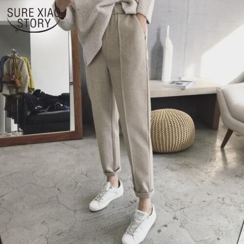 SURE XIAO STORY Women's Straight Trousers