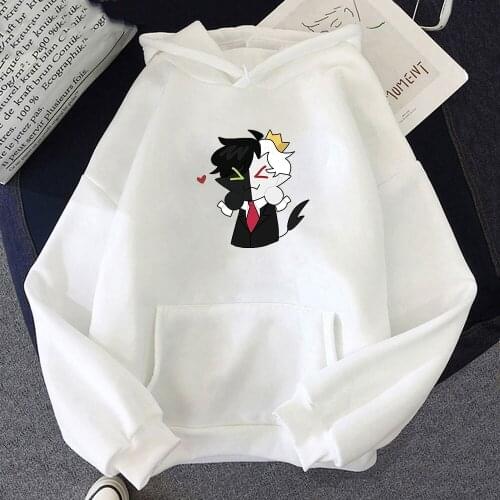 New Ranboo Quackity My Beloved Hoodies Cartoon Print Streetwear Men Women Fashion Sweatshirts Oversized Hoodie Tracksuits Unisex