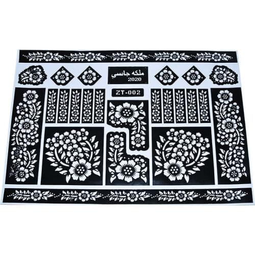 Henna Stencil ZT - 002