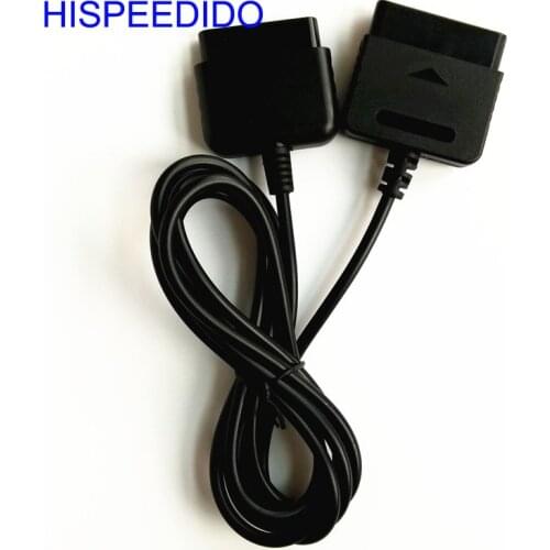 HISPEEDIDO 2pcs/lot 1.8m Dance Pad Wheel Gun Extension Cable For Sony Playstation PS2 Controller extension cord lead Console