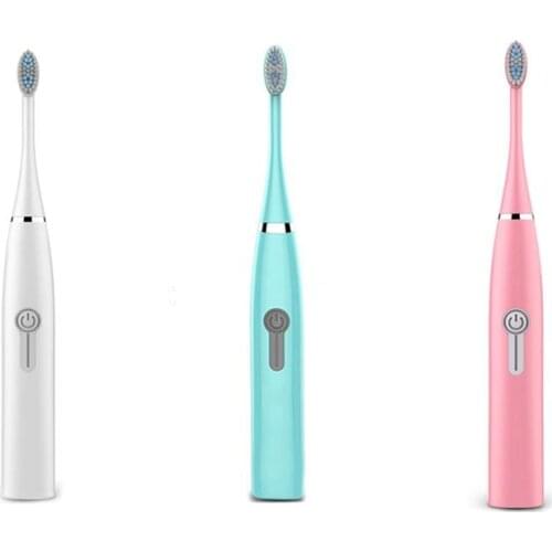Sonic Electric Toothbrush 1 Mode Clean Whiten Protect Gingival Waterproof Electric Toothbrush Rechargeable Toothbrush