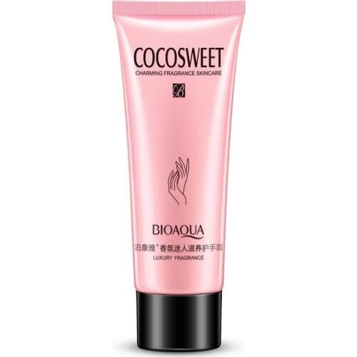 12Pcs BIOAQUA SWEET Hand Cream Moisture Nourishing Anti Chapping Oil Control Winter Hand Care Lotion 80g