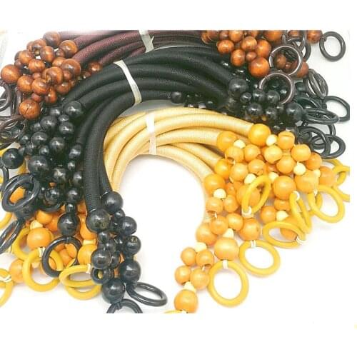 19" Handmade Wholesale China Factory Supplier Ratten Rope Bag Handle DIY Accessories Rope Bead Handle