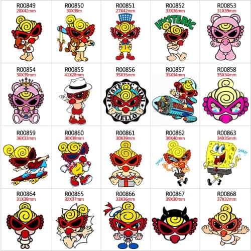 30pcs/lot Japan Cartoon Resin Flat Back for Hair Bows Planar Crafts for DIY Phone Decoration