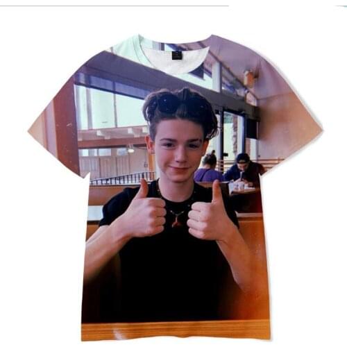 2020 Payton Moormeier 3D Oversize T Shirt Men Women Kids Social Media Stars Printed Kawaii Unisex Harajuku Tops kpop
