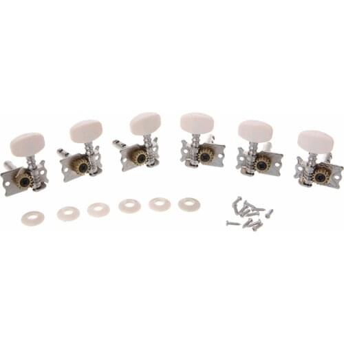 6pcs/set Classical Guitar Tuning Pegs Single Tuners Keys String Machine Heads Parts high quality