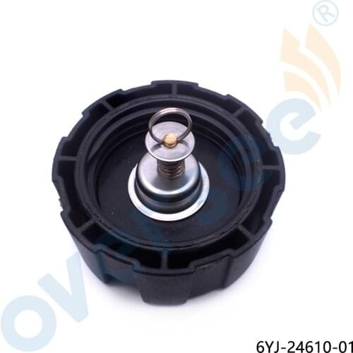 6YJ-24610-01 Outboard Fuel Tank Cap Assy For Yamaha Outboard Engine Motor Part