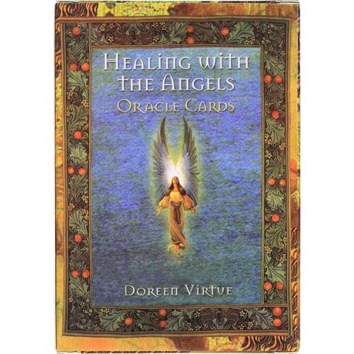 Healing with the angels oracle cards Guidance Divination Fate Board Game Tarot Deck Cards For Family Party Game