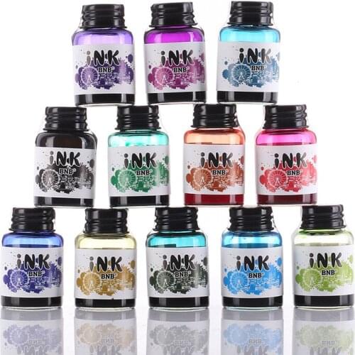 20ml Color Ink, Fountian Pen Ink , Dip Pen Use Painting Ink Special-purpose Non Carbon Ink