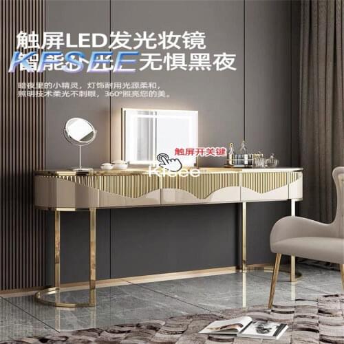 Ngryise 1 set 60*55cm double layer marble metal minshuku table