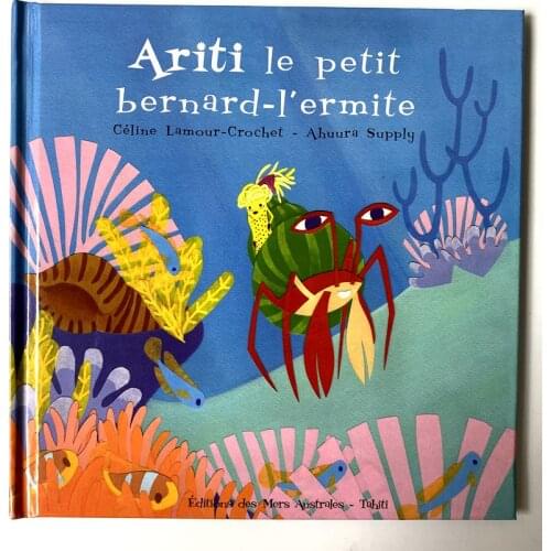 Parent Child Kids Toddler Baby French Book Crab Interesting Story Lovely Cute Picture Education Hardcover Book Age 2 up