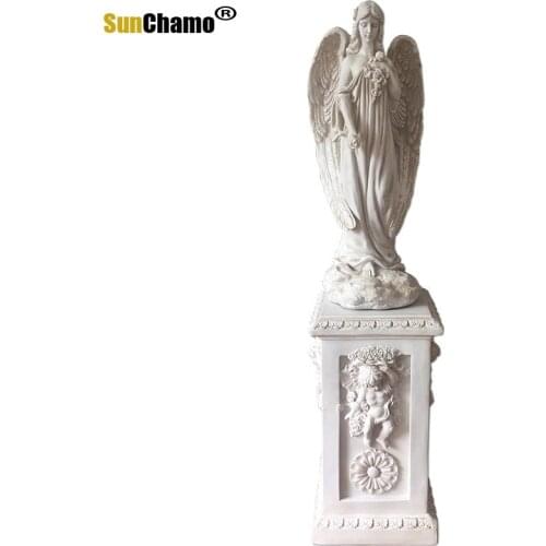Creative European Resin Character Art Angel Sculpture Goddess Statue Home Decoration Landing Decoration Wedding Props Ornaments