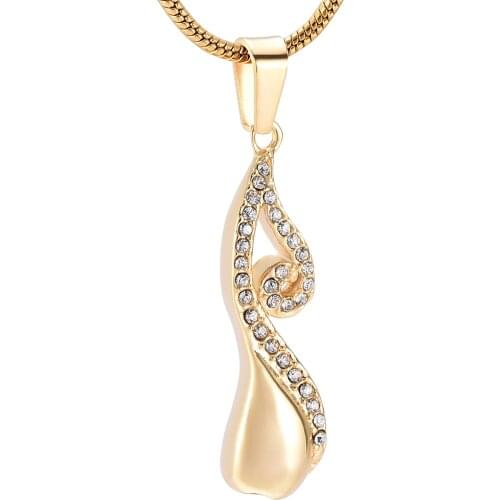Crystal Memorial Jewelry Infinity Cremation Urn Pendant Necklace for Ashes Holder Caskets Cremation Urns Keepsakes for Women