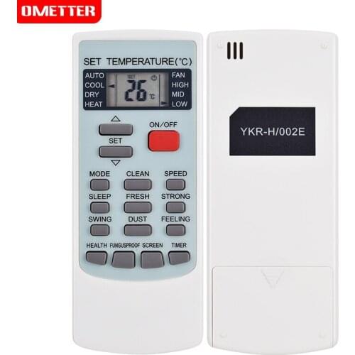 Ac remote control nuevo reemplazo de Control remoto de aire acondicionado YKR-H002E use for AUX fit per YKR-H/008 YKR-H/009 YKR