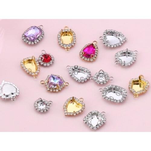 Astrobox New Suitable For Sew Claw Nest Golden Claw Sew On Rhinestones Arts Crafts & Glass Stone Sewing Silver Claw Sew Crystal