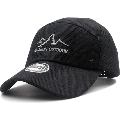 New mountain range cap outdoor Snapback leisure Breathable Baseball Caps peak Hip Hop hat Summer net hat Women Man