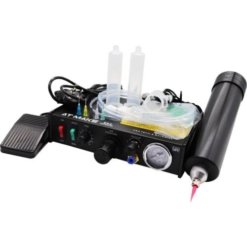 982 Semi-Automatic Dispenser Needle Adapter 220V/8W Manual Controller Silicone AB Glue UV Glue Injection Glue Gluing Machine