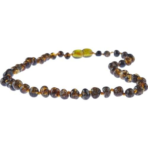 Sahi Accessory Hbkk01 Certified Drop Model Amber Baby Teething Necklace