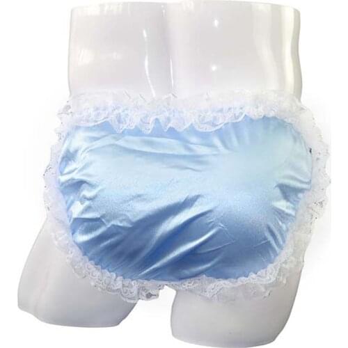 Sexy underwear men brief lace buttock underpants ZJH1008