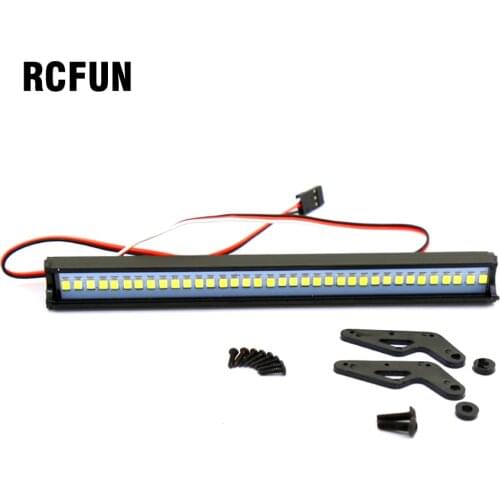 RC RCFUN Super Bright 36LED 150MM Lights Bar for 1/10 RC Crawler Car Axial SCX10 90046 Body