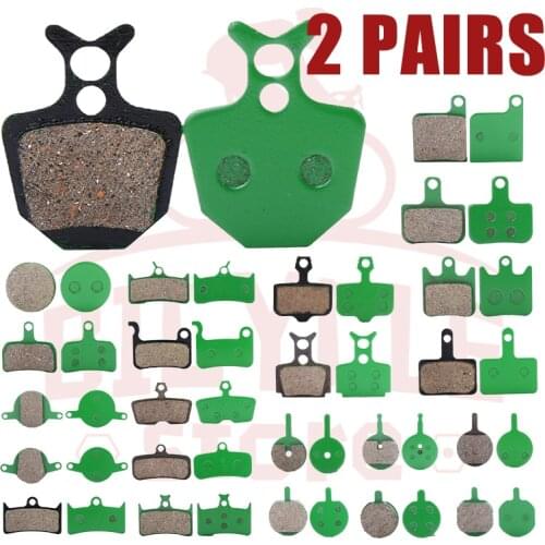 2 Pairs (4pcs) Ceramic MTB Bicycle Disc Brake Pads For SHIMANO SRAM AVID HAYES MAGURA FORMULA HOPE Cycling Parts Bike Accessory
