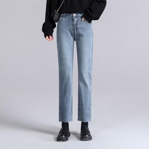 VIYUGUO Women's Straight Jeans