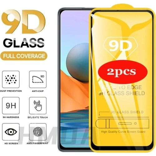 2Pcs Full Cover Tempered Glass For Xiaomi Redmi Note 8 7 5 Pro 7A 8A Screen Protector For Redmi Note 9 8 Pro 9S 5 Plus Glass