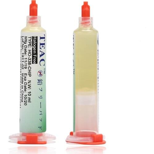 TEAC HO-338-CHIP 100% Original Lead-Free Solder Flux Paste For SMT BGA Reballing Soldering Welding Repair Tools Solder paste