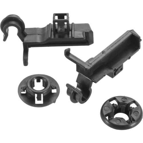 4 Pcs/set Car Black Hood Prop Rod Clip Grommet Fit for Toyota Corolla E120 9th generation 2003-2008 53452-02060 90480-15034