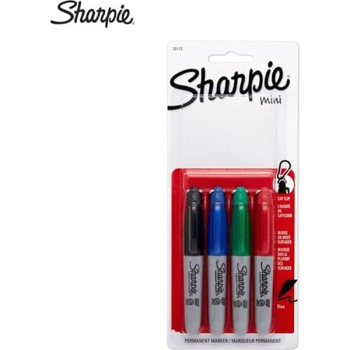 8pcs/4pcs Sharpie Mini Ultra Short Golf Bag Ultra Small Mini Color Marker Pen with Hook