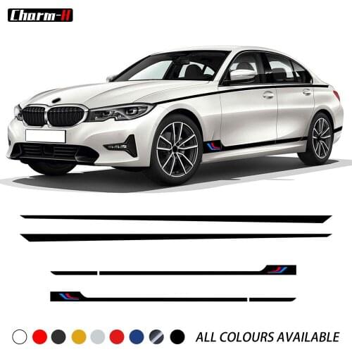 Car Door Side Stripe Skirt Waist Line Sticke for BMW 3 series G20