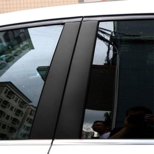 Car styling pillar carbon fiber sticker case for Volkswagen vw Golf7 mk7 car accessories styling