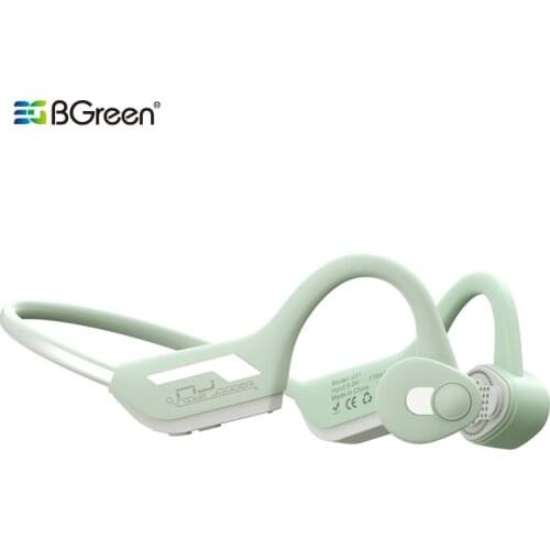 BGreen J31 Bone Conduction Headphone Bluetooth Sport Headset Waterproof Cycling Earphones With Luminous Paint For Running Hiking