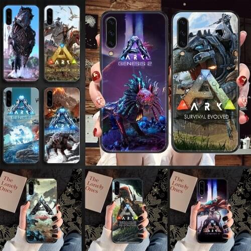 ARK Survival Evolved Game Phone case For Samsung Galaxy A 3 5 7 8 10 20 21 30 40 50 51 70 71 E S 2016 2018 4G black silicone
