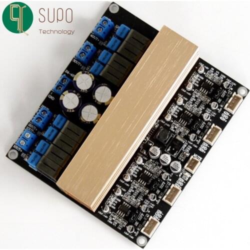 TPA3255 four channel high power digital class D power amplifier board