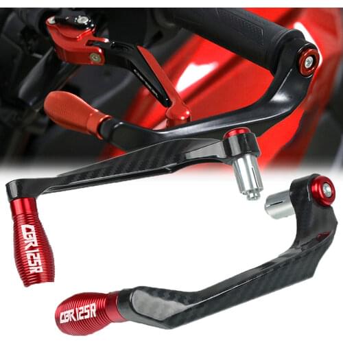 FOR HONDA CBR125R CBR 125R CBR125 R 2004 2005 2006 2007-2010 Motorcycle 7/8" 22mm Handlebar Brake Clutch Levers Protector Guard