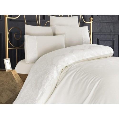 Land Of dowry Azalea Double Personality Duvet cover set Cream