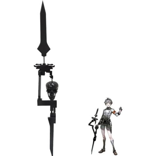 Game Arknights Mephisto Cosplay Prop Weapon Skull Staff Halloween Carnival Christmas Replica Props Party Event Cosplay Weapons