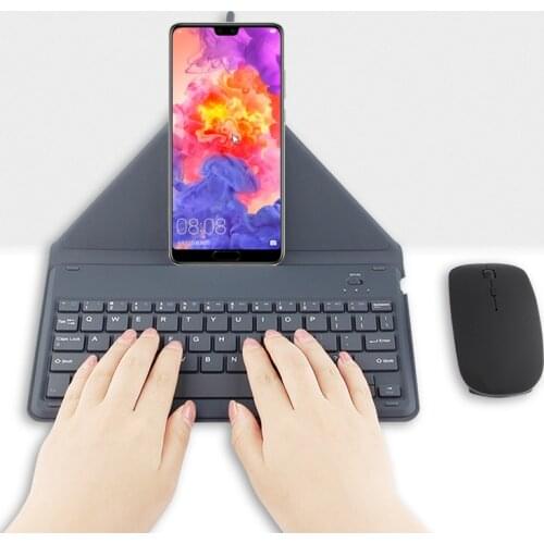 Bluetooth Keyboard For Huawei P30 P20 Lite Pro Mate 30 20 Pro Lite x 20X Mobile phone Wireless Bluetooth keyboard mouse Case