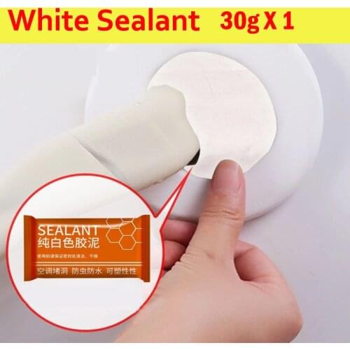 Wall Hole Sealing Glue Household Air-conditioning Mending Wall Hole Plasticine Sink Tube Mud Waterproof Pipe Cement Sealing Clay