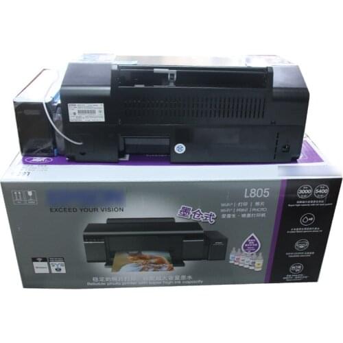 L805 110V 220V inkjet printer photo printer CISS 6 colors printer