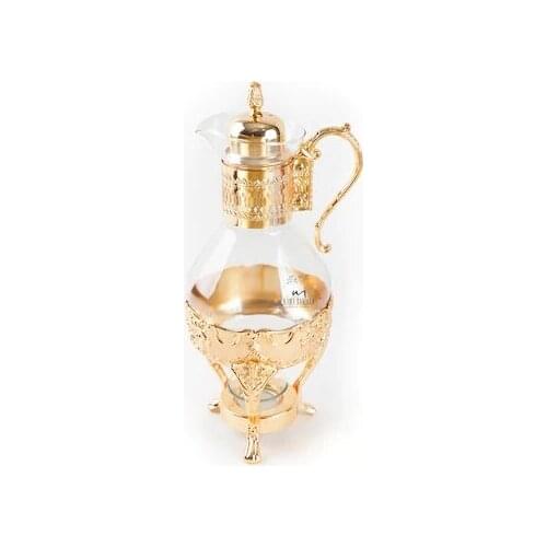 The fashionable and gorgeous embroidery base is handmade by Turkish gold and silver hot pot and Turkish gold and silver urn