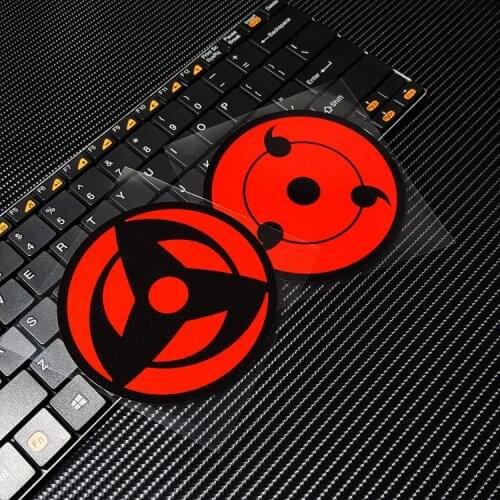 Motorbike Helmet Automobile Tail Window Stickers Car Styling Decals for classic cartoon anime Ninja Hook Jade Kaleidoscope Eye